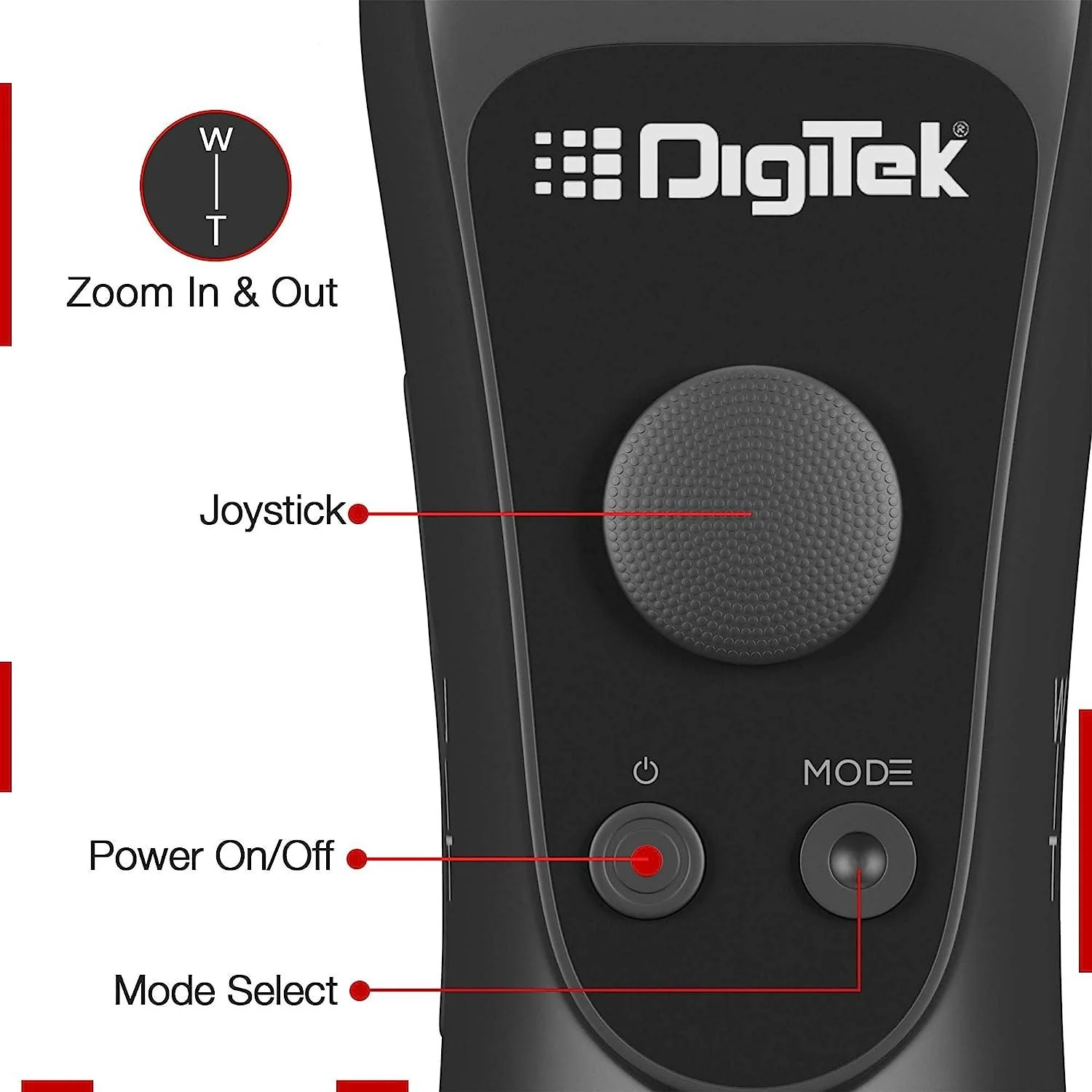 Digitek (DSG 005) 3-Axis Handheld Gimbal Stabilizer for Smartphones & Gopro with Face & Object Tracking Motion, Various Time Lapse Features & Up to 12 hrs. Operational Time DSG 005 - Image 7