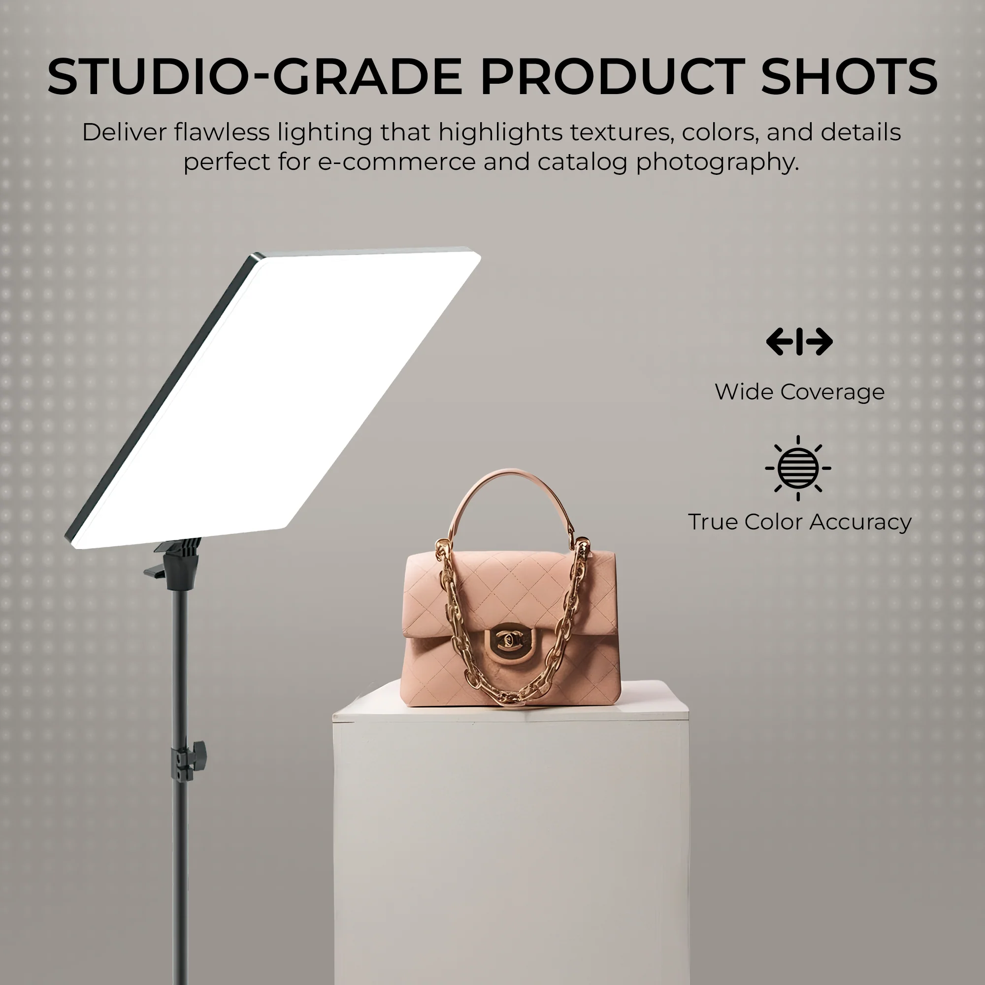 Digitek (DPL 19) Ultra Slim Bi-Color 80W LED Panel Light, 2700K-6500K, 480 LEDs, 180° Rotation, Dimmable, Remote Control, ABS Body for Studio & Content Creation - Image 9