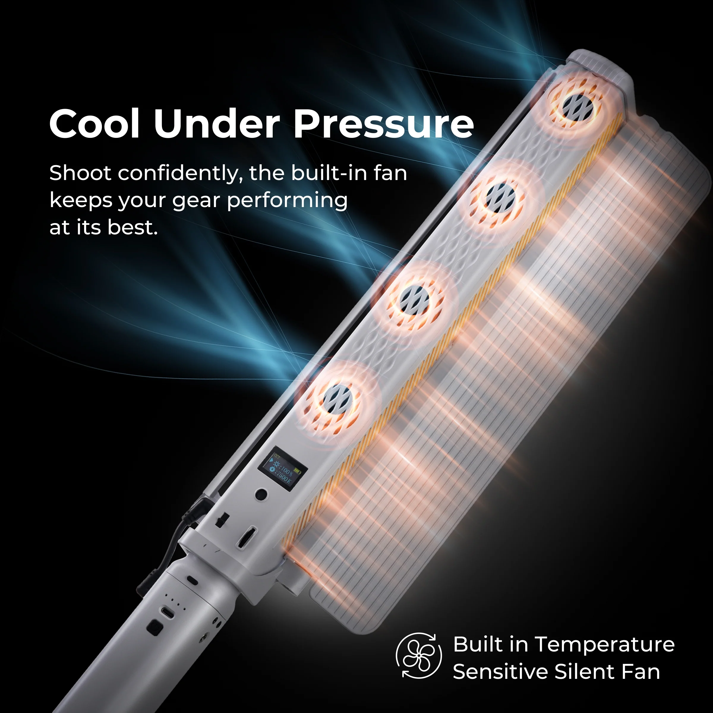 Digitek (DSL-1000 RGB) Stick Light Portable Handheld RGB LED Light Wand 100W DSL-1000 RGB - Image 9