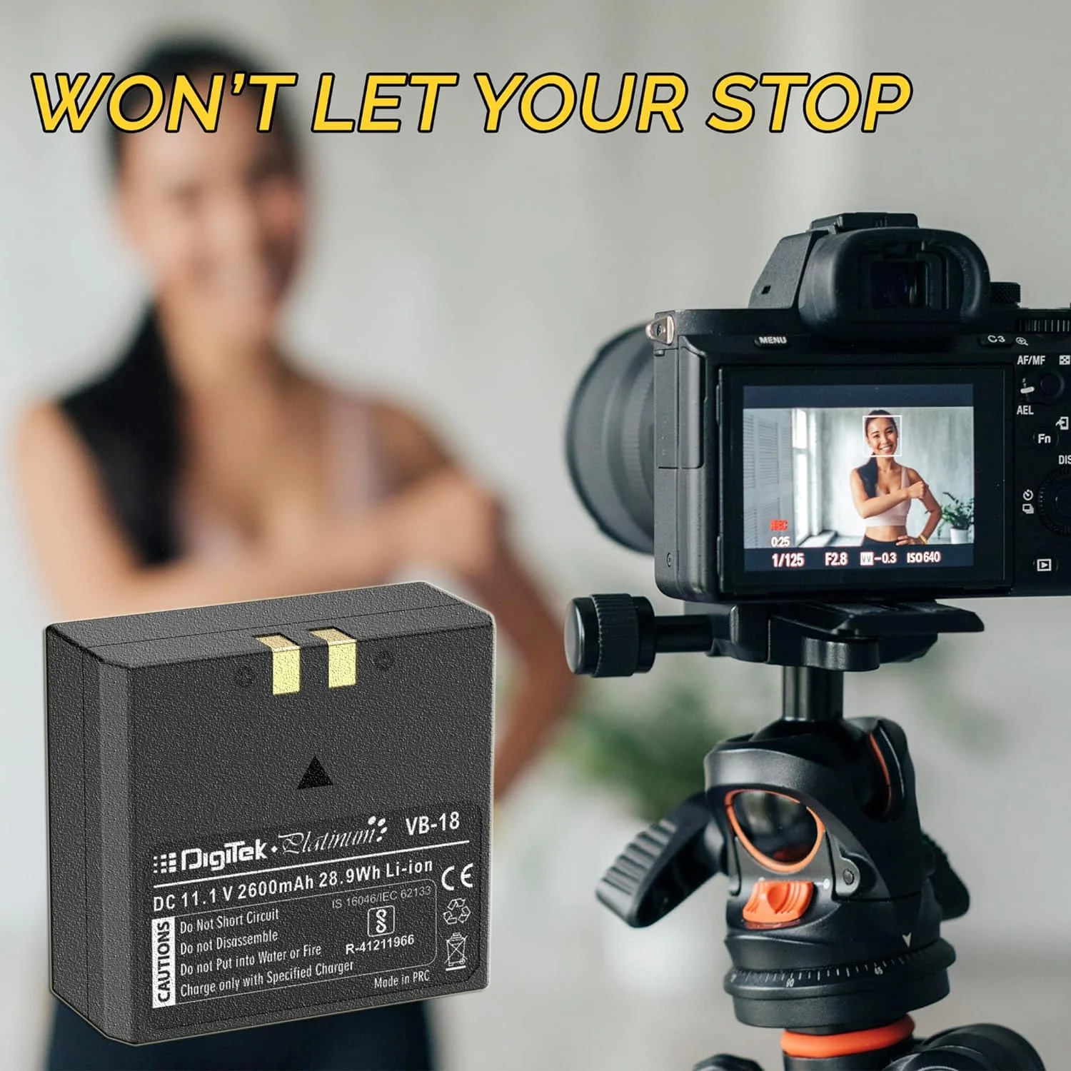 Digitek (PlatinumVB-18) Battery for Godox Flash - Image 6