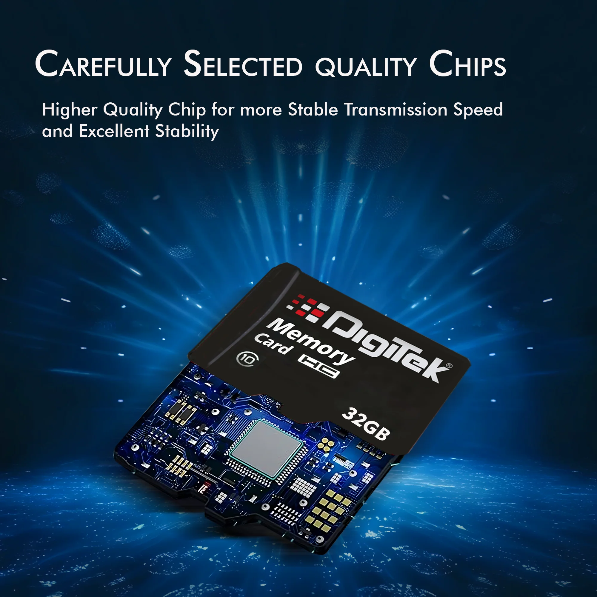 Digitek (DTF 32GB C10) Micro SDHC 32GB UHS-I Memory Card – A1, Class 10, 100MB/s Speed, Waterproof, Shockproof, X-Ray Safe, Ideal for Smartphones, Cameras, CCTV & More - Image 7