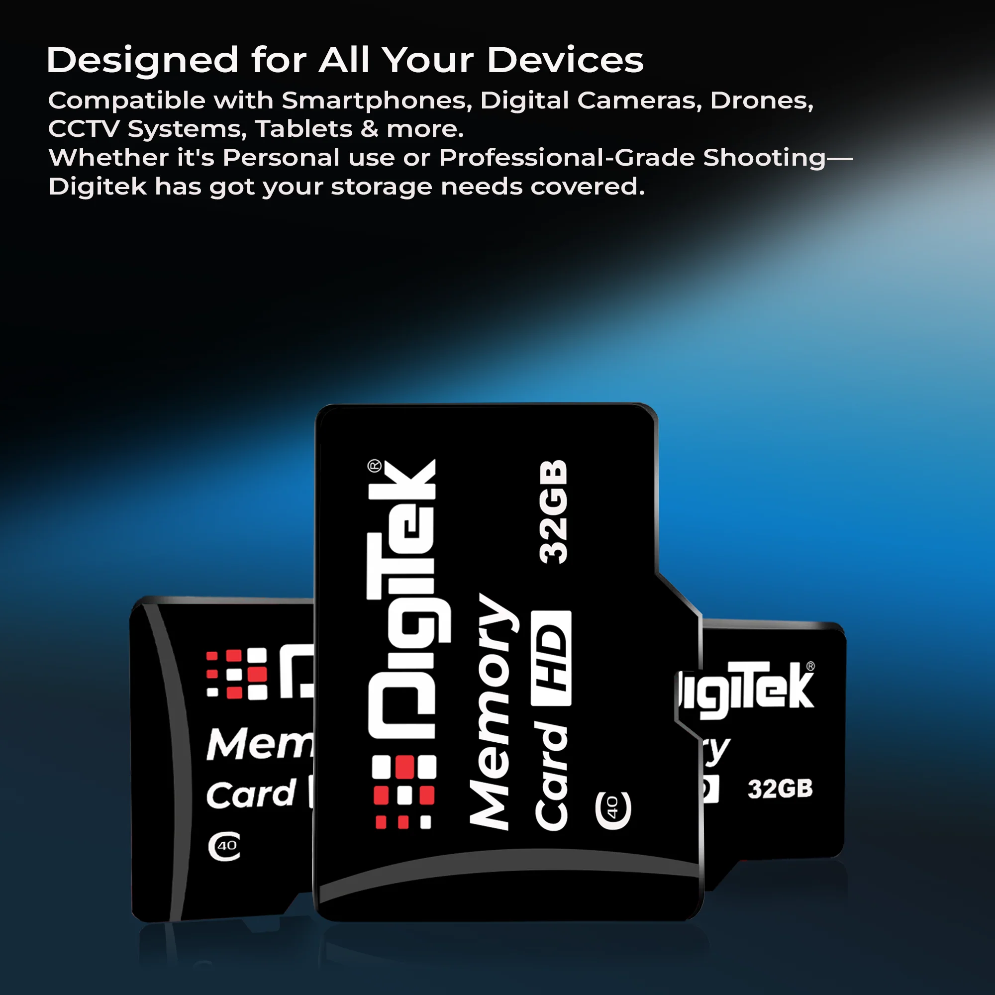 Digitek (DTF 32GB C40) High Speed 32GB Micro SDHC UHS III Memory Card – A2 Speed, 200MB/s, Waterproof & Shockproof, for 4K/8K Video, Drones, CCTV & Smartphones - Image 6