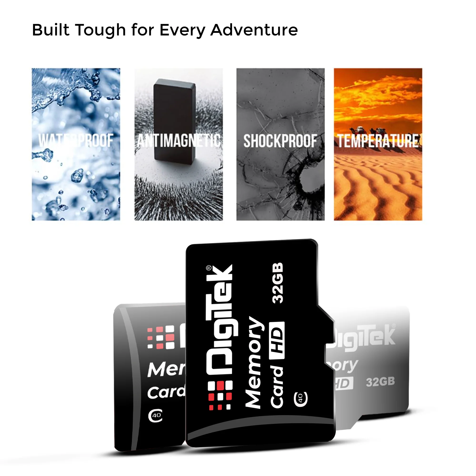 Digitek (DTF 32GB C40) High Speed 32GB Micro SDHC UHS III Memory Card – A2 Speed, 200MB/s, Waterproof & Shockproof, for 4K/8K Video, Drones, CCTV & Smartphones - Image 7