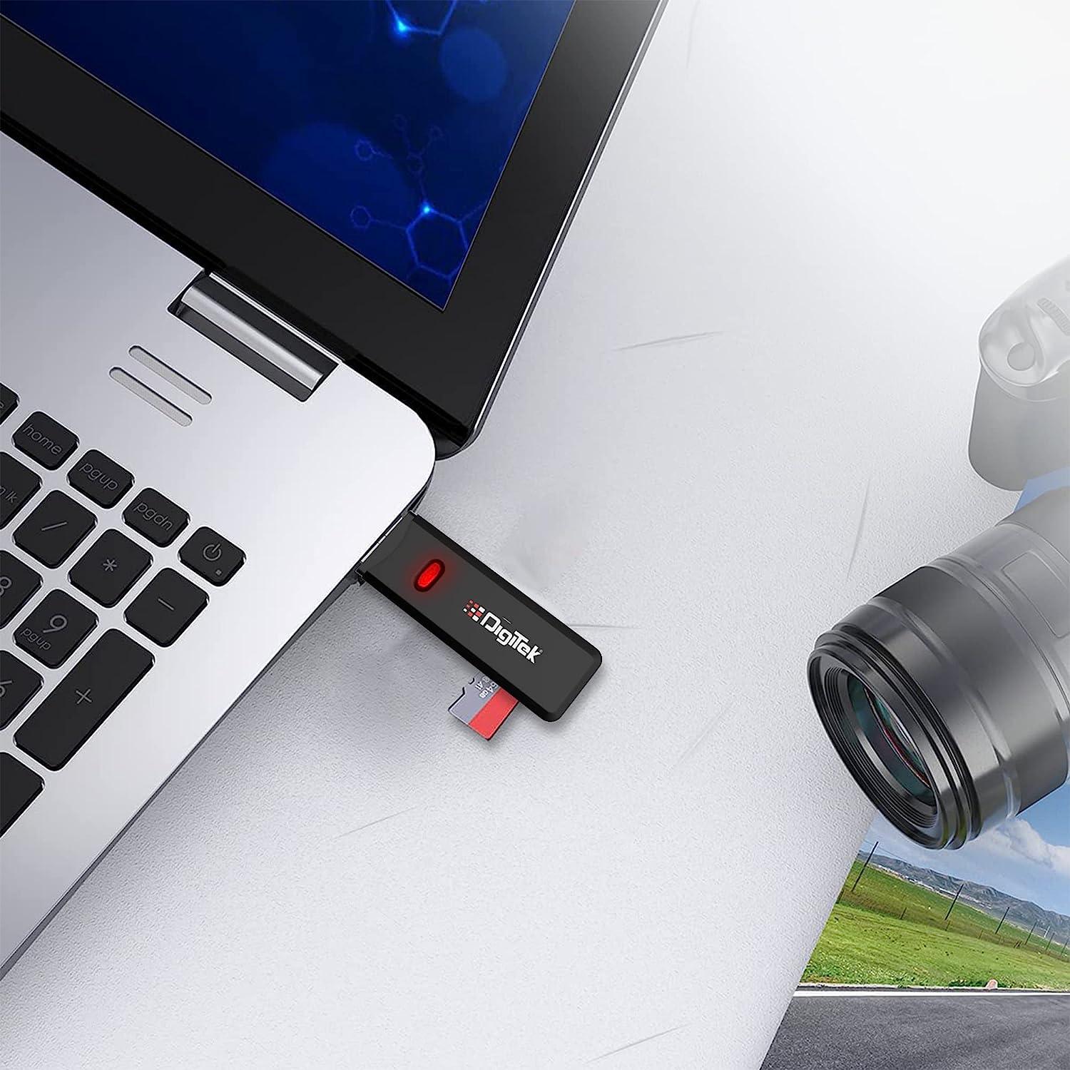 Digitek (DCR-006) High Speed USB 3.0 Card Reader DCR-006, Black se - Image 7