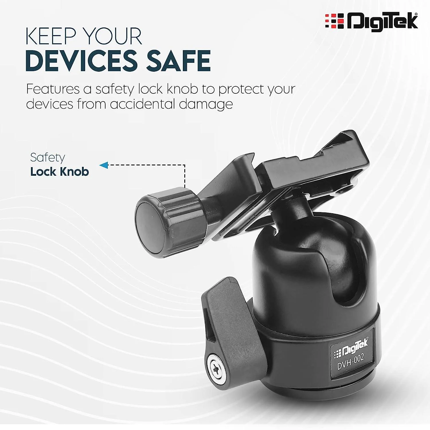 Digitek (DVH-002) Digitek Lightweight Ball Head with Quick Release Plate - Image 7