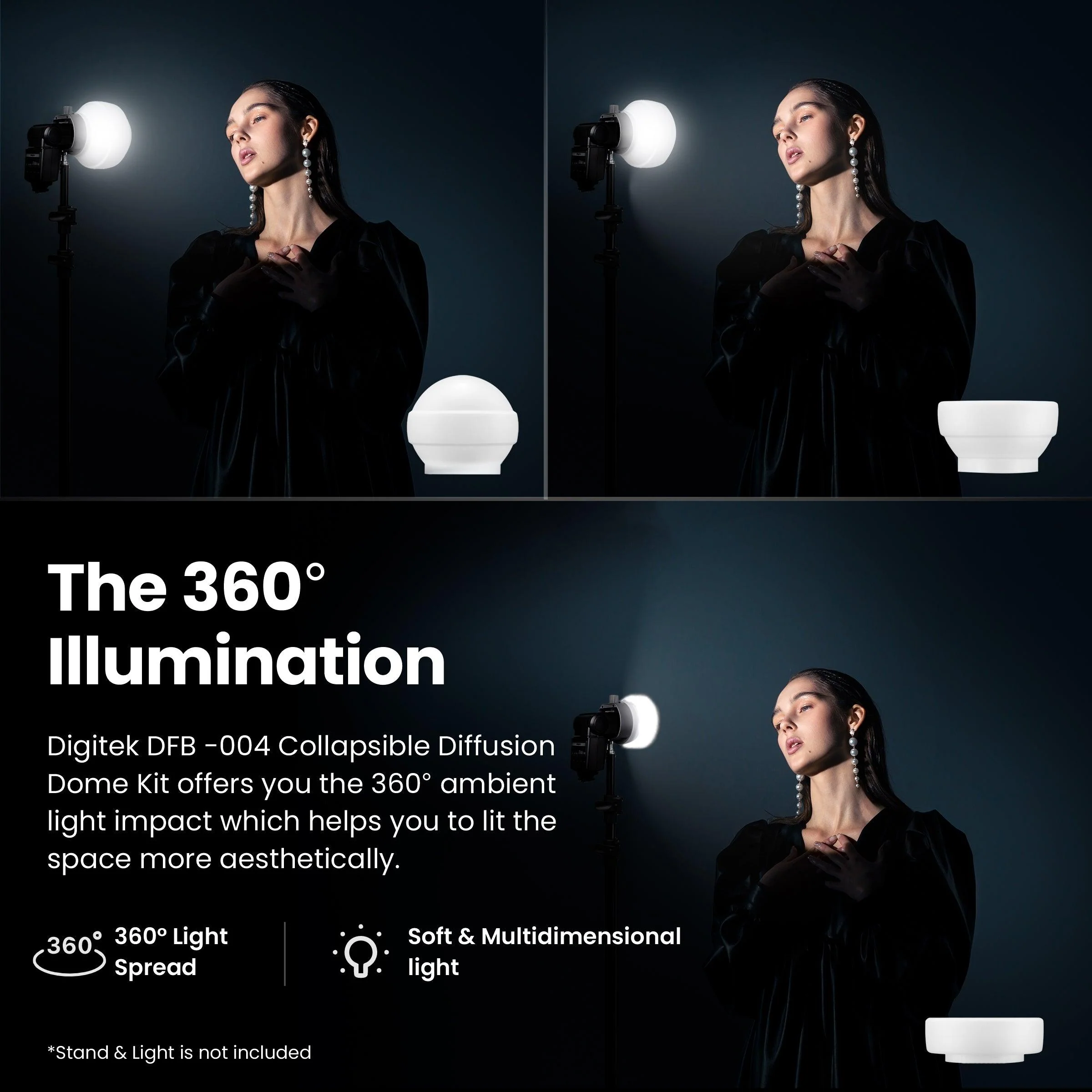 Digitek (DFB 004) Professional Collapsible Diffusion Dome Kit-DFB 004 - Image 4
