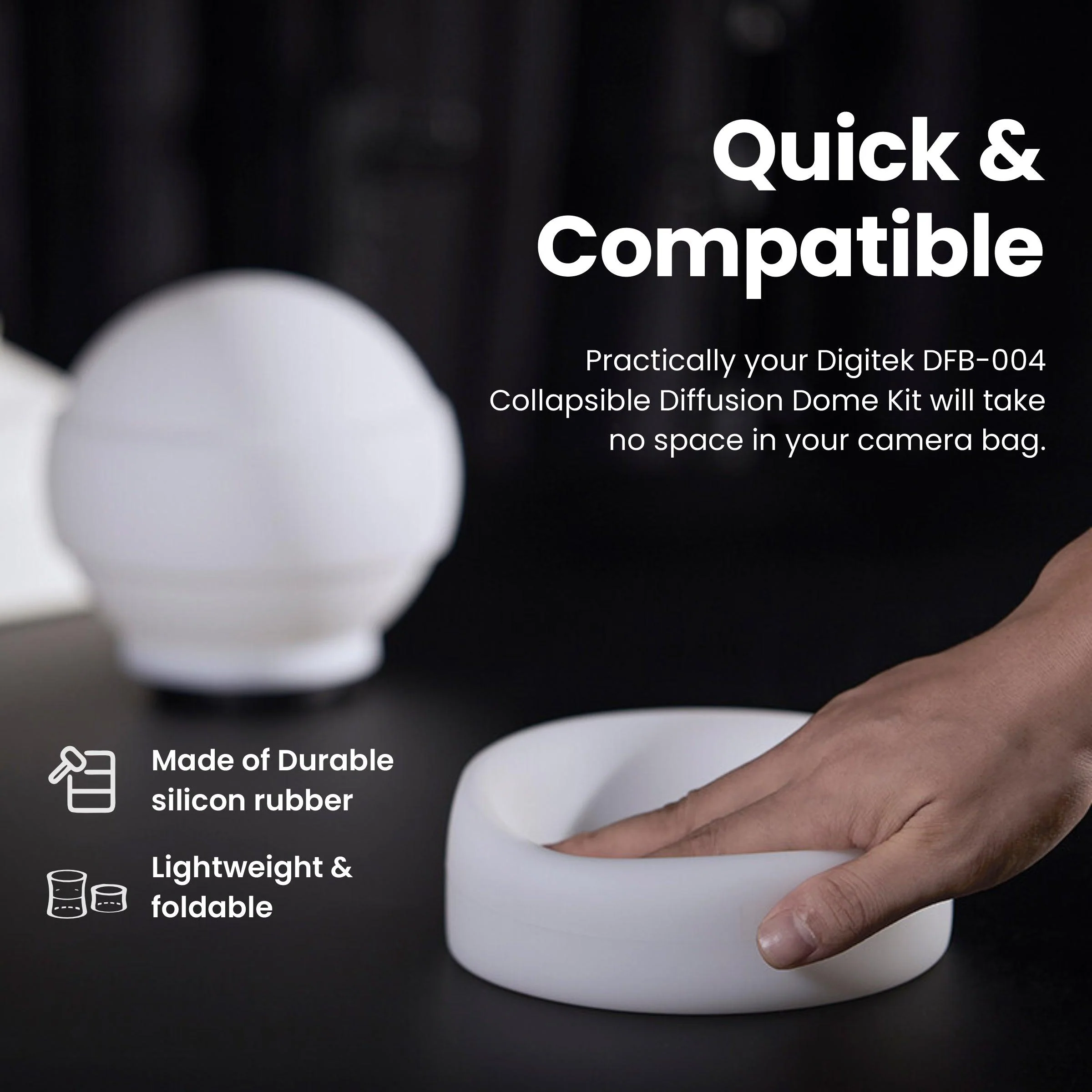 Digitek (DFB 004) Professional Collapsible Diffusion Dome Kit-DFB 004 - Image 5