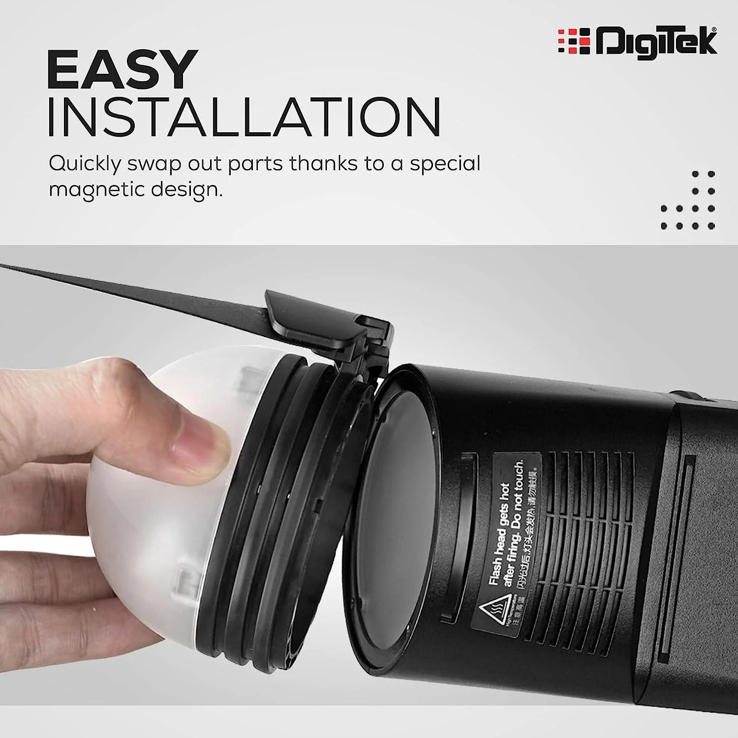 Digitek (DFB-003) Professional Flash Bot for Round Flash Head - Image 5