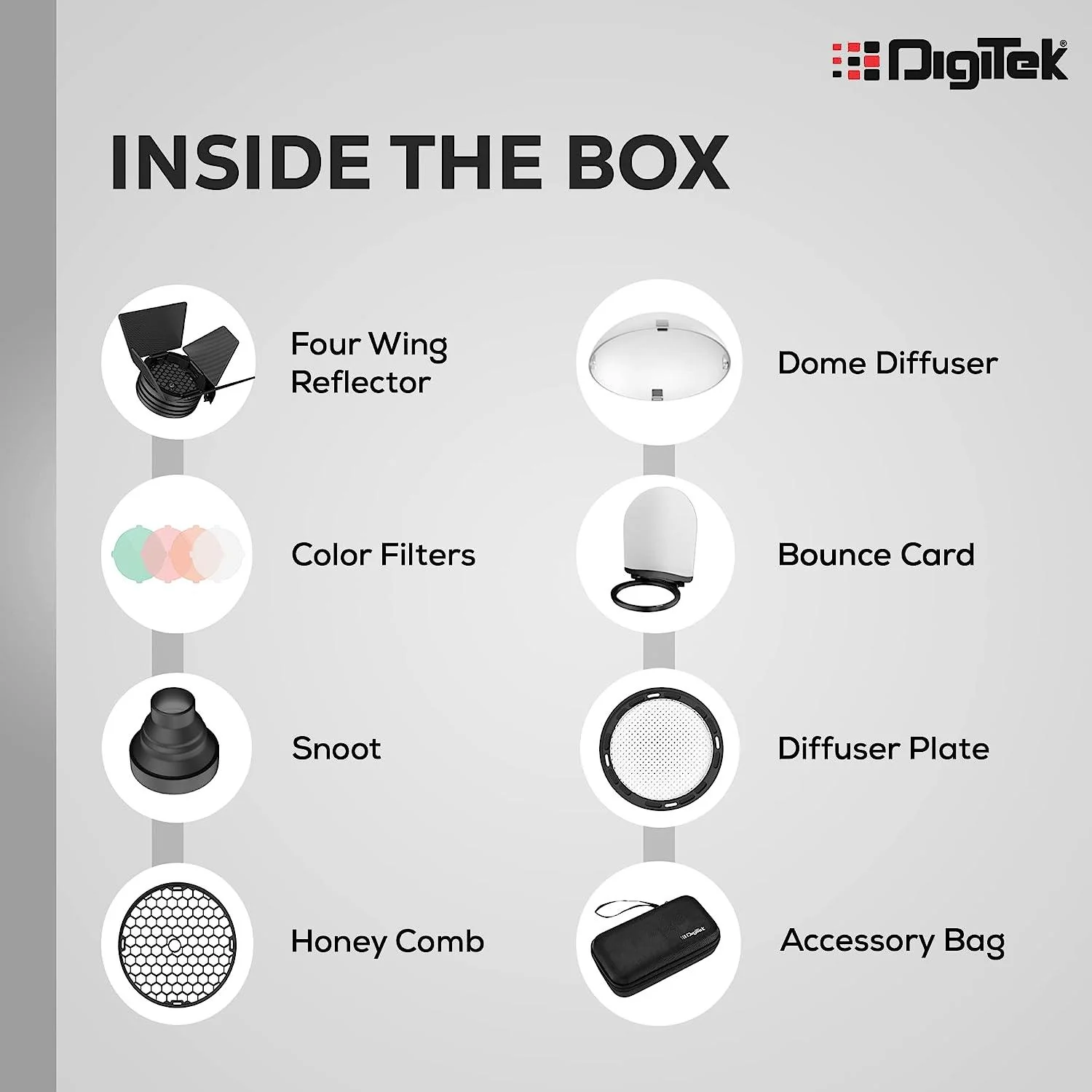 Digitek (DFB-003) Professional Flash Bot for Round Flash Head - Image 6