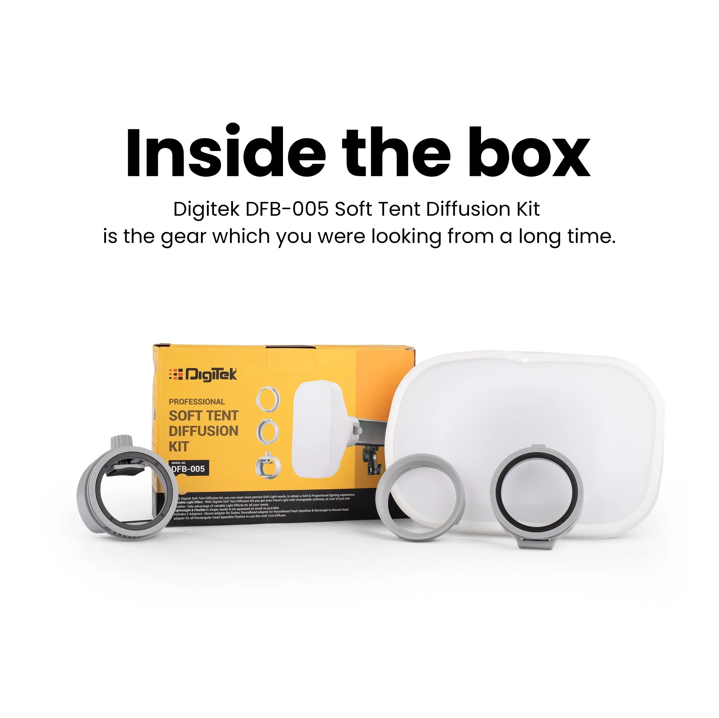 Digitek (DFB-005) Professional Soft Tent Diffusion Kit DFB-005 - Image 3