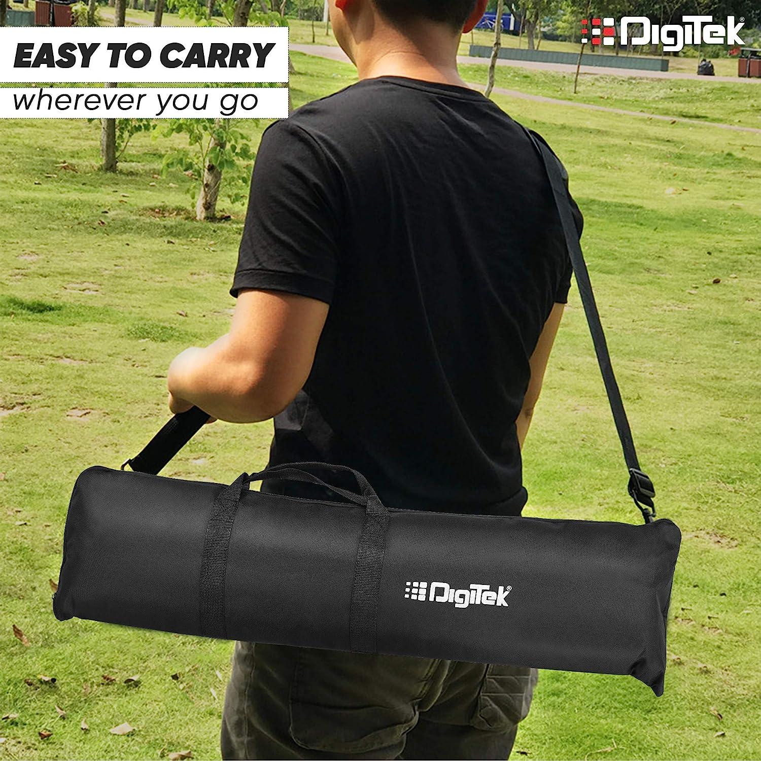 Digitek (DTR-510VD PRO PLUS, 70 Inch) Professional Video Aluminium Tripod with Multipurpose Head for Low Level Shooting, Panning for All DSLR Camera, Maximum Height 5.10 Feet, Load Capacity 15kgs (DTR-510VD PRO PLUS, 70 Inch) - Image 7