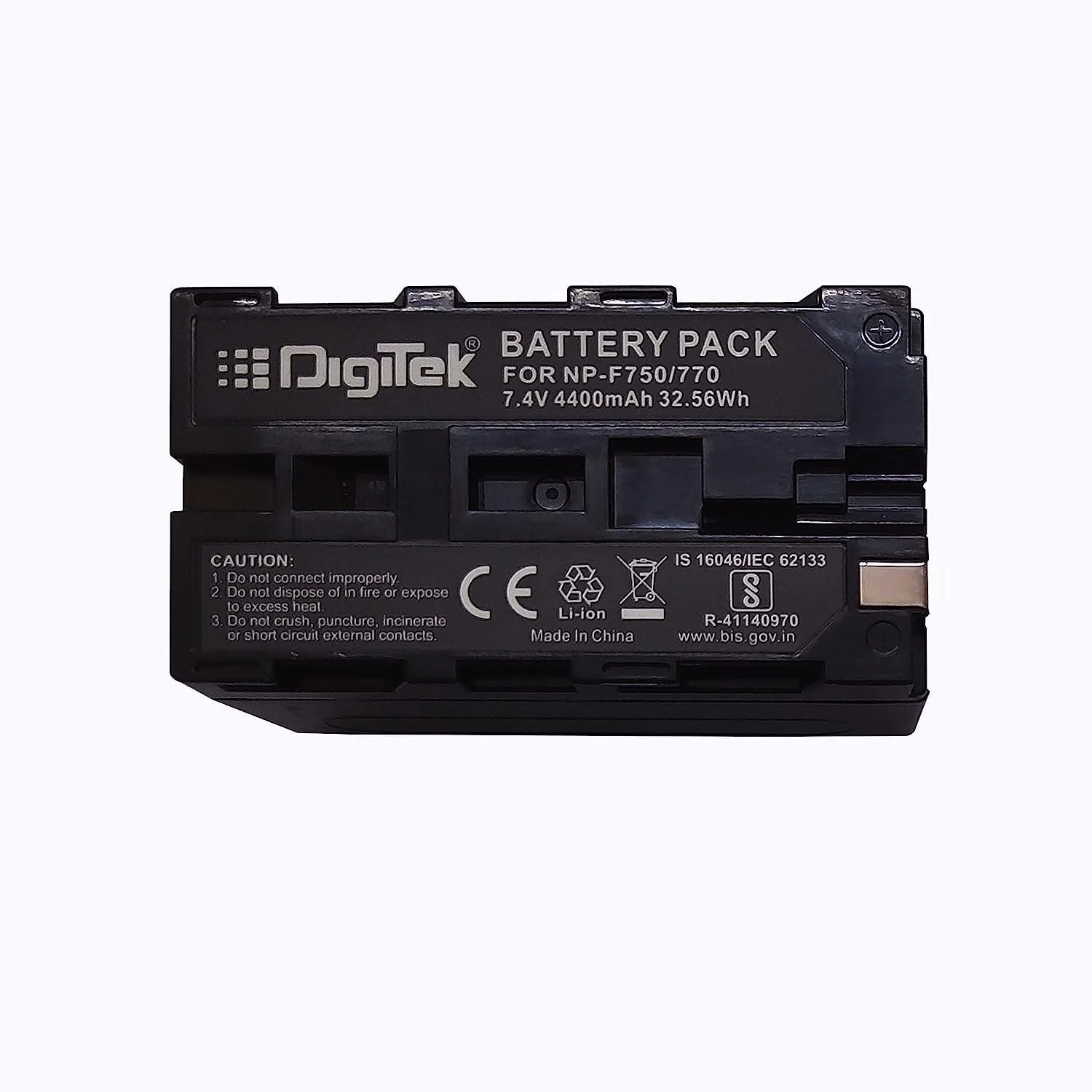 Digitek (NP-F750/F770) 4400 mAh Rechargeable Lithium-ion Battery Pack - Image 3