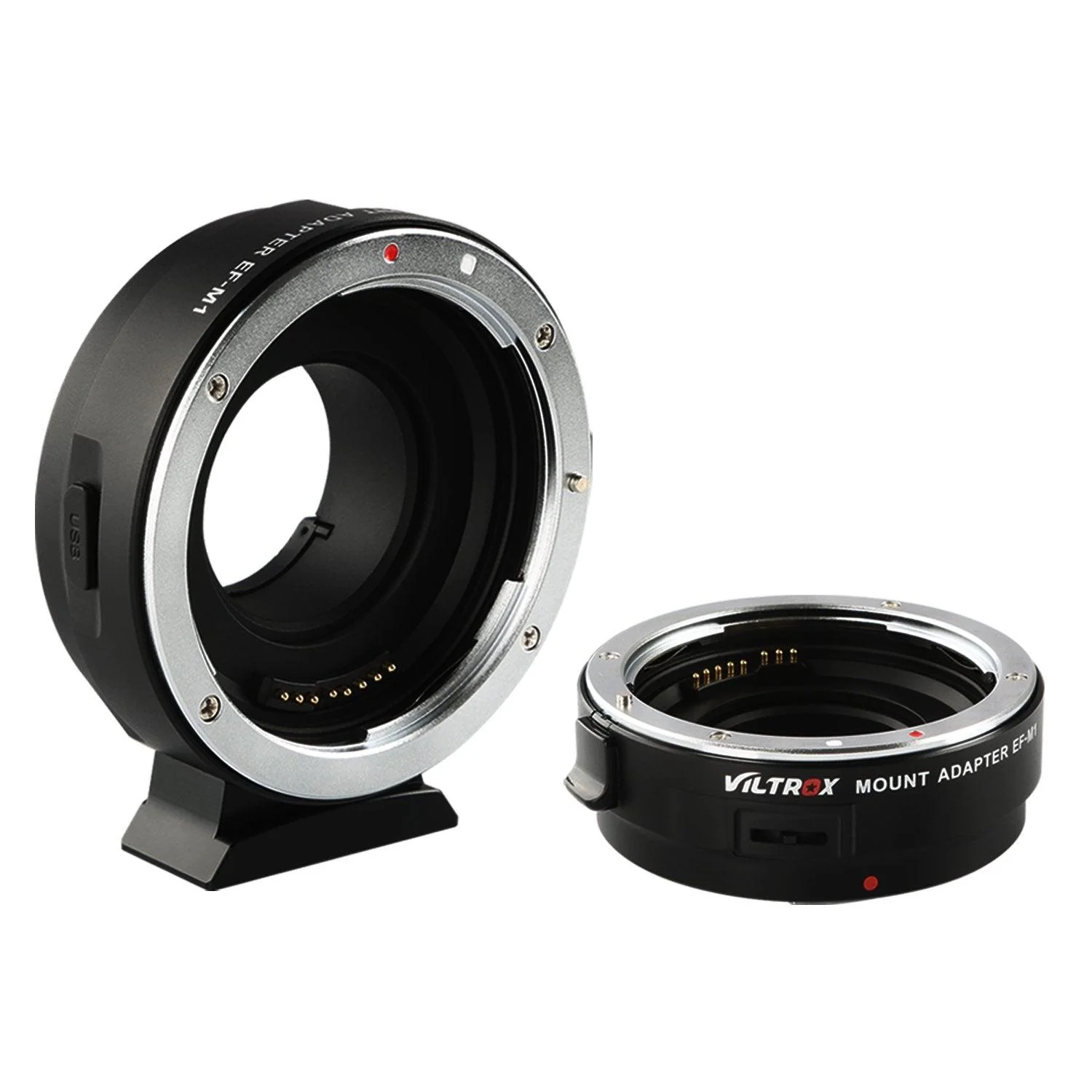 VILTROX EF-M1 Auto Focus Exif Lens Adapter for Canon EOS EF EF-S Lens to Micro Four Thirds EF-M43 cameras Camera GH4 GH5 GF6 GF1 GX1 GX7 E-M5 E-M10 E-PL5 - Image 3