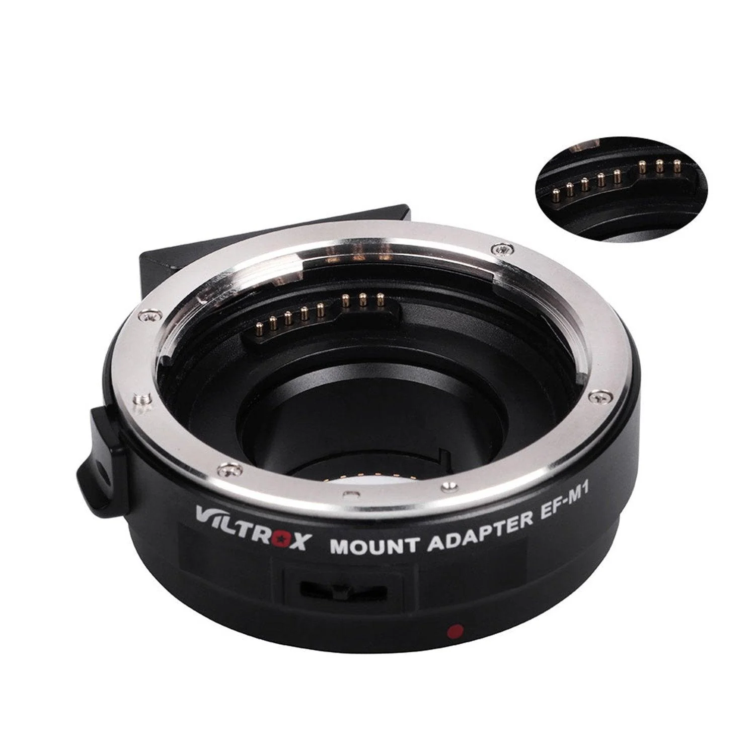 VILTROX EF-M1 Auto Focus Exif Lens Adapter for Canon EOS EF EF-S Lens to Micro Four Thirds EF-M43 cameras Camera GH4 GH5 GF6 GF1 GX1 GX7 E-M5 E-M10 E-PL5 - Image 4