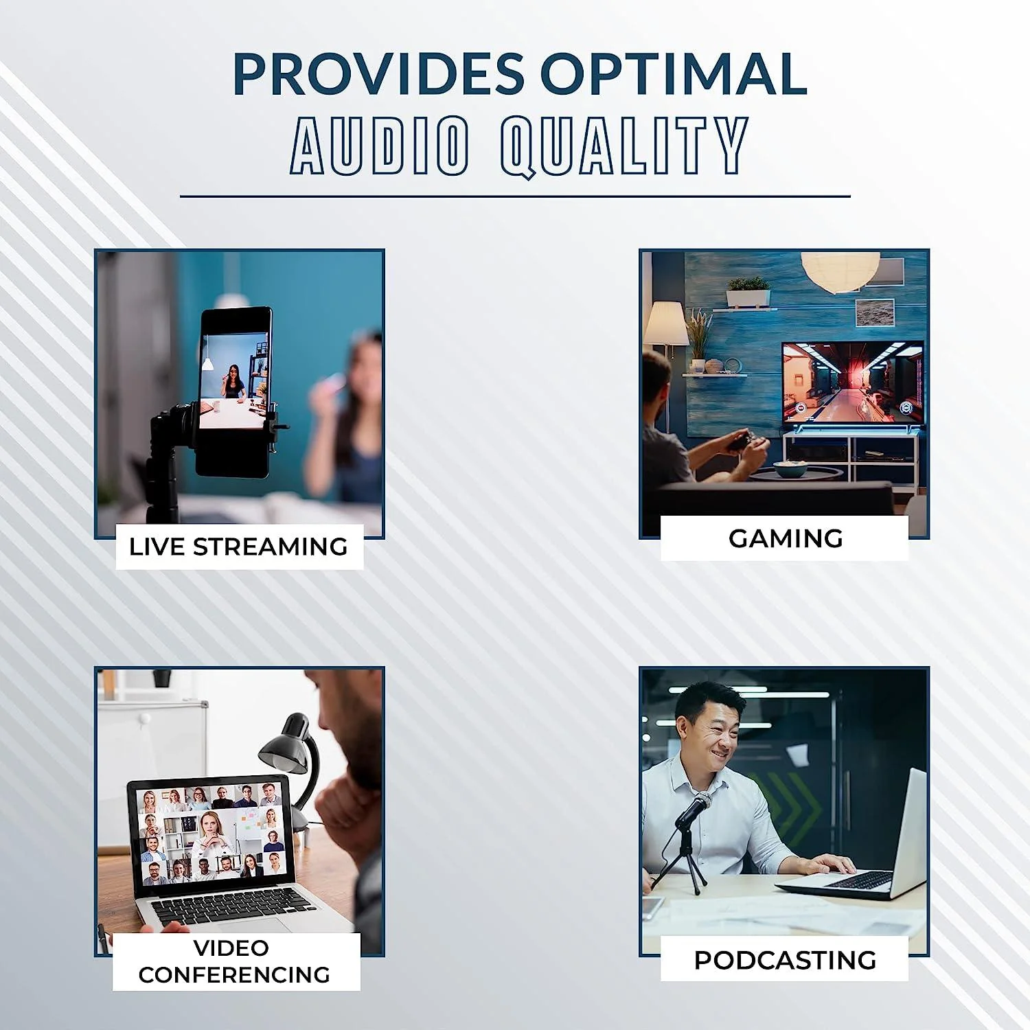 Digitek® (DWM-005) Wireless Microphone System with 3.5mm Aux Connector & Noise Cancellation, 10M Wireless Range, 4-Hour Working Time, Ideal for YouTube, Vlogs, Live Streaming, Video Shooting & More - Image 6